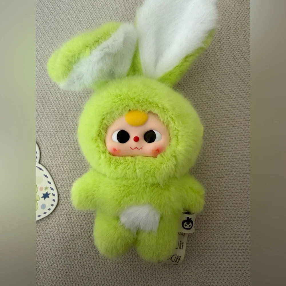 Baby Three Petit Macaron Cute Bunny Plush Pendant - Cupcake - Picture 4 of 8